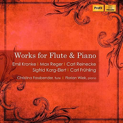 WORKS FOR FLUTE & PIANO / VARIOUS