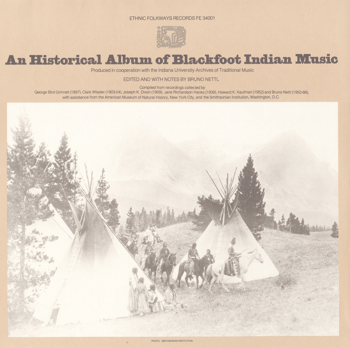 BLACKFOOT INDIAN MUSIC / VAR