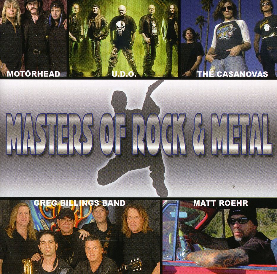 MASTERS OF ROCK & METAL / VARIOUS