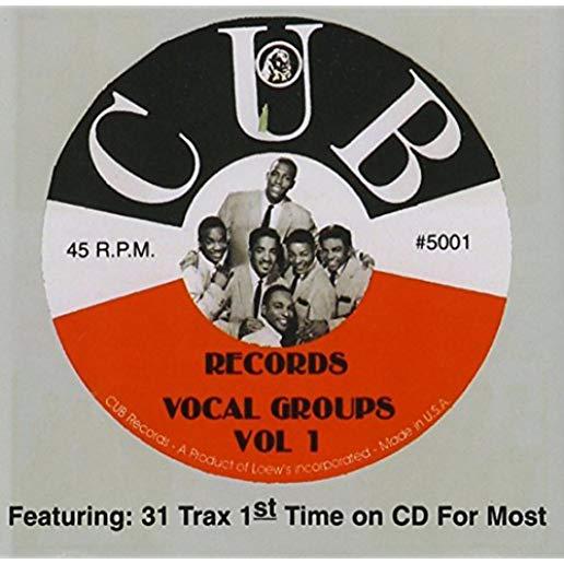CUB RECORDS VOCAL GROUPS 1 / VARIOUS