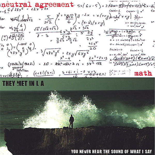 MATH/YOU NEVER HEAR THE SOUND OF WHAT I SAY