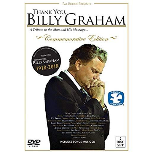 THANK YOU BILLY GRAHAM: TRIBUTE TO THE MAN & HIS