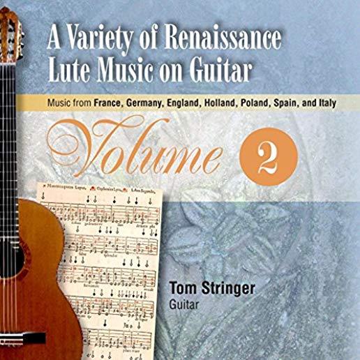 VARIETY OF RENAISSANCE LUTE MUSIC ON GUITAR 2