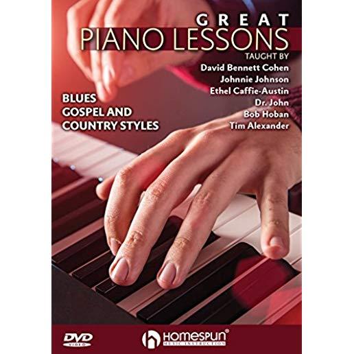 GREAT BLUES ROCK & GOSPEL PIANO LESSONS