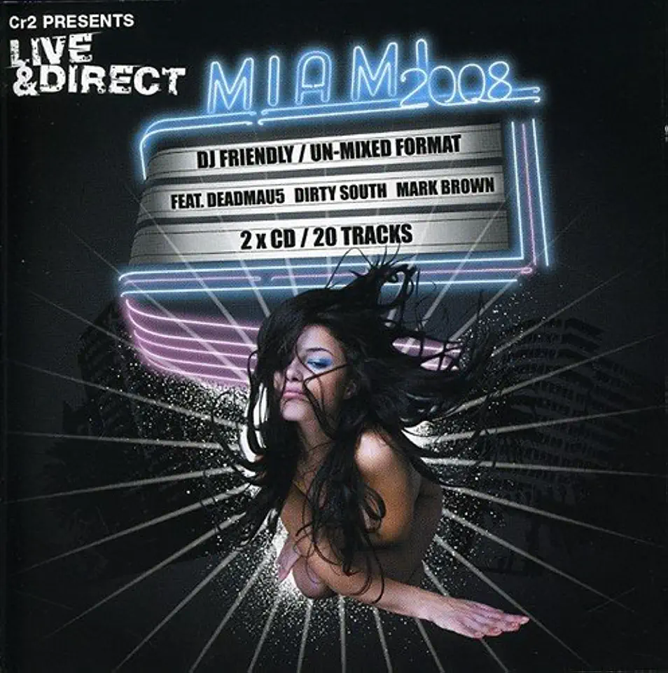 LIVE & DIRECT MIAMI 2008 - UNMIXED / VARIOUS