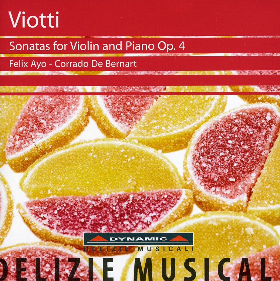 SONATAS FOR VIOLIN & PIANO OP. 4