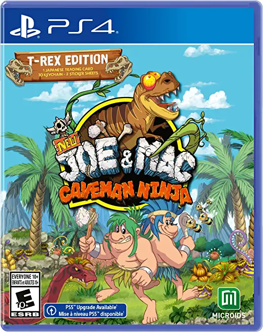PS4 NEW JOE AND MAC: CAVEMAN ED - T-REX