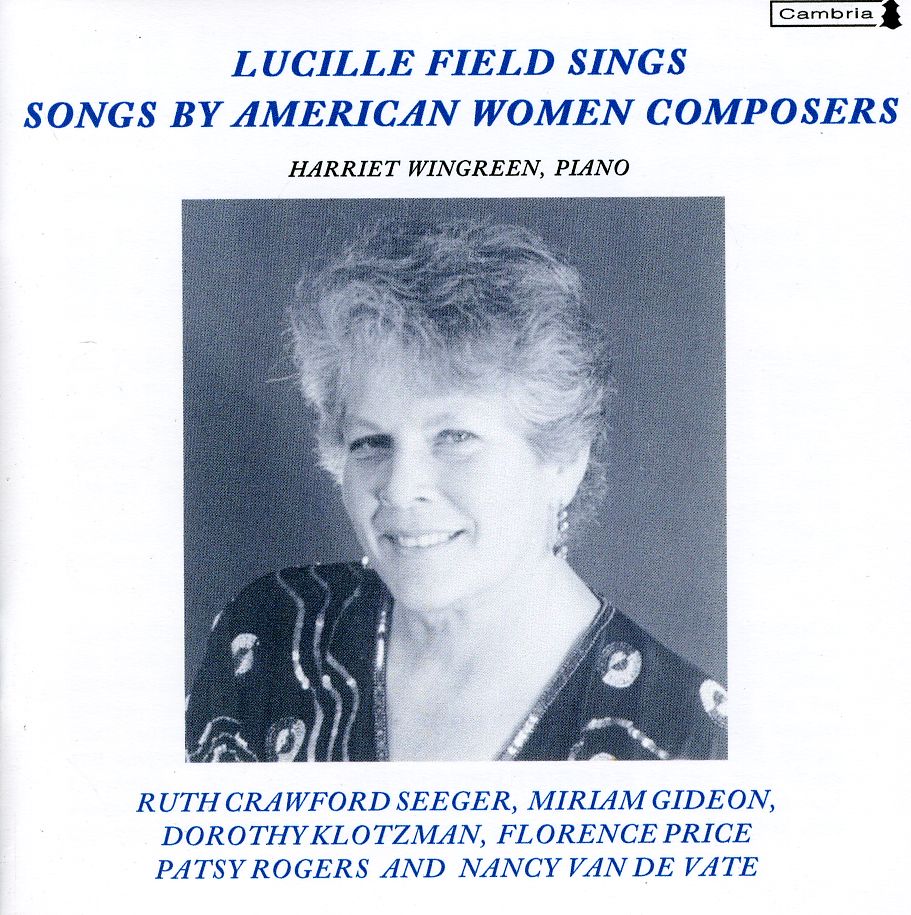 SONGS BY AMERICAN WOMEN COMPOSERS / VARIOUS