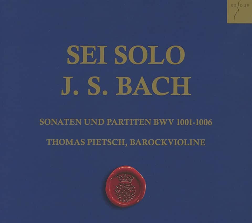 SONATAS & PARTITAS FOR VIOLIN SOLO BWV 1001-1006