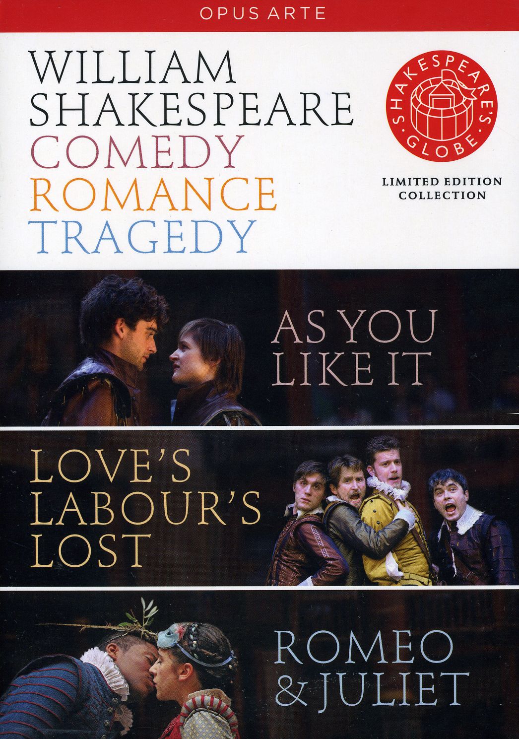 SHAKESPEARE: COMEDY TRAGEDY ROMANCE / VARIOUS