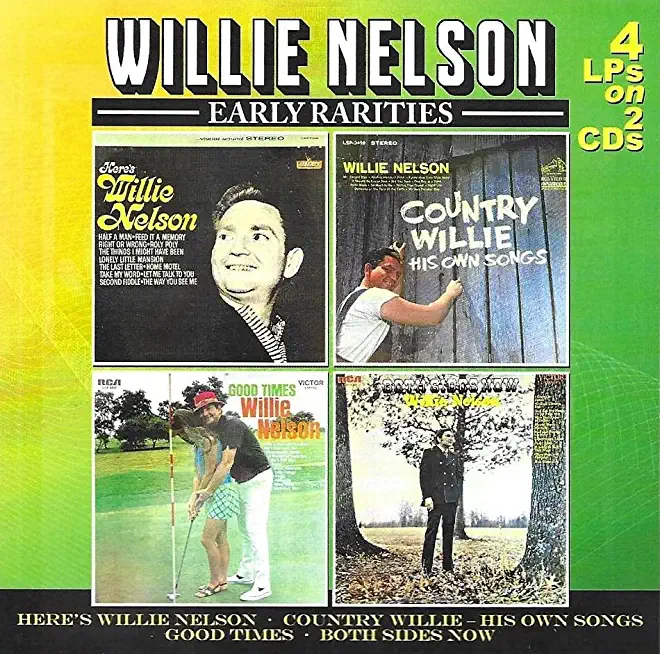 HERE'S WILLIE NELSON / COUNTRY WILLIE / GOOD TIMES