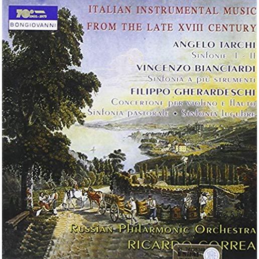 ITALIAN INSTRUMENTAL MUSIC FROM LATE 18TH CENTURY