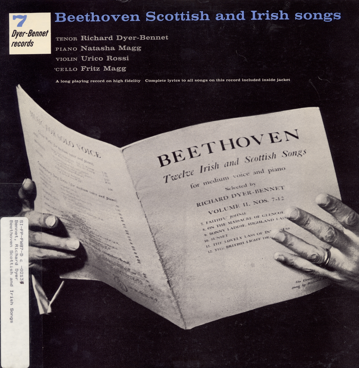 VOLUME 7: BEETHOVEN SCOTTISH AND IRISH SONGS
