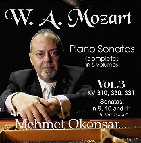 MOZART COMPLETE PIANO SONATAS 3