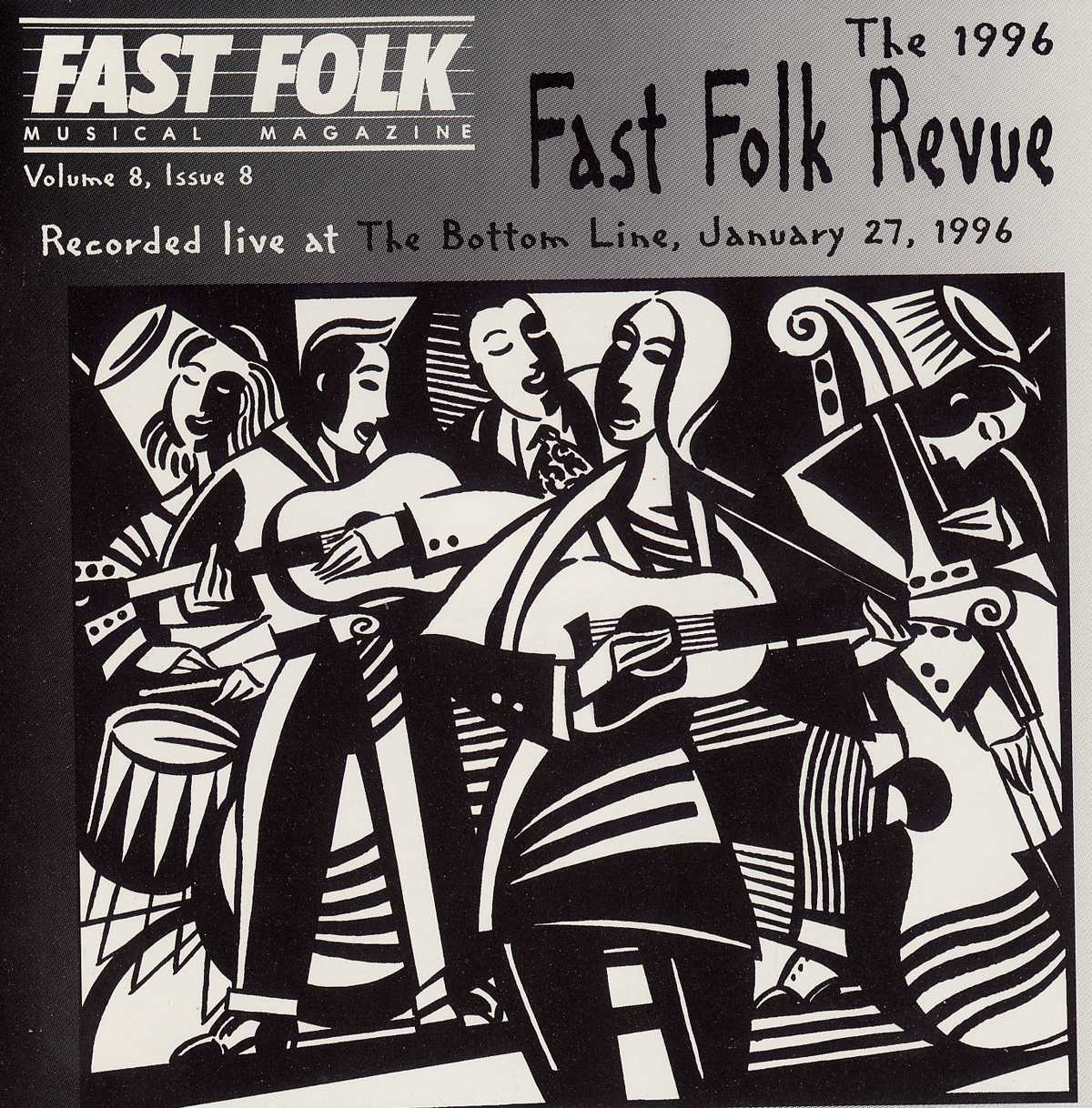 FAST FOLK MUSICAL MAGAZINE (8) 1996 FAS 8 / VARIOU