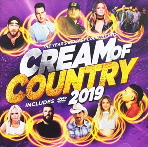 CREAM OF COUNTRY 2019 / VARIOUS (W/DVD) (AUS)