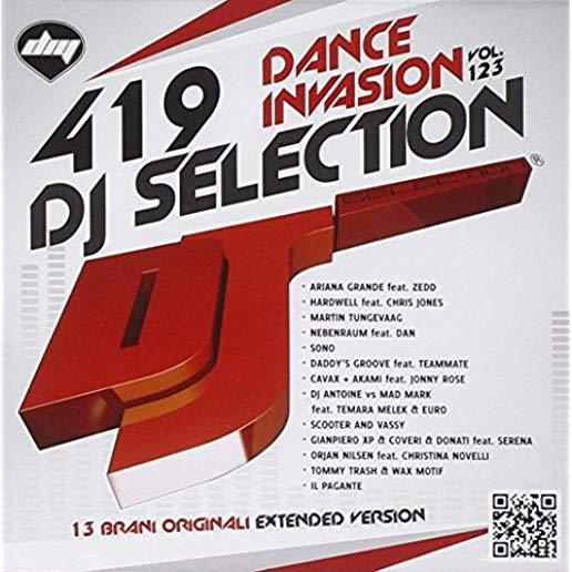 DJ SELECTION 419-DANCE INVASION 123 / VARIOUS