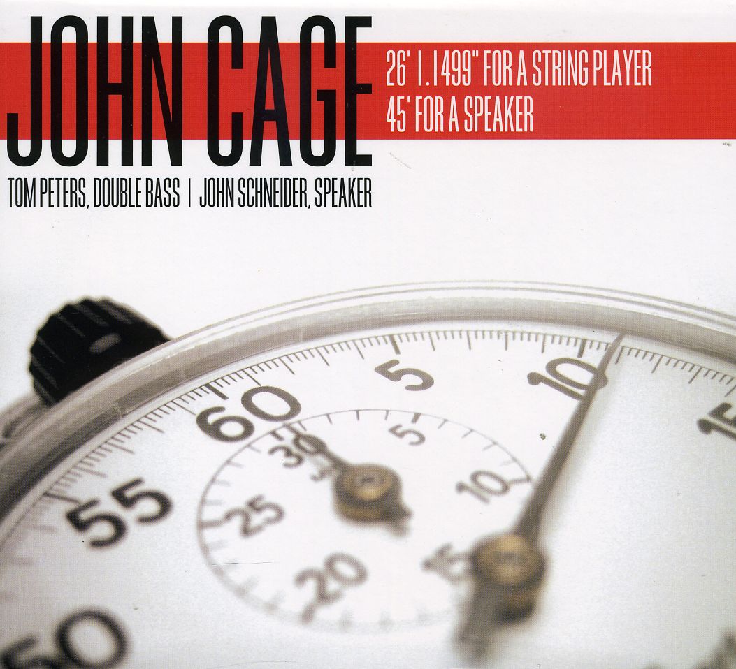 JOHN CAGE: 26 1 1499' FOR A STRING PLAYER WITH 45'