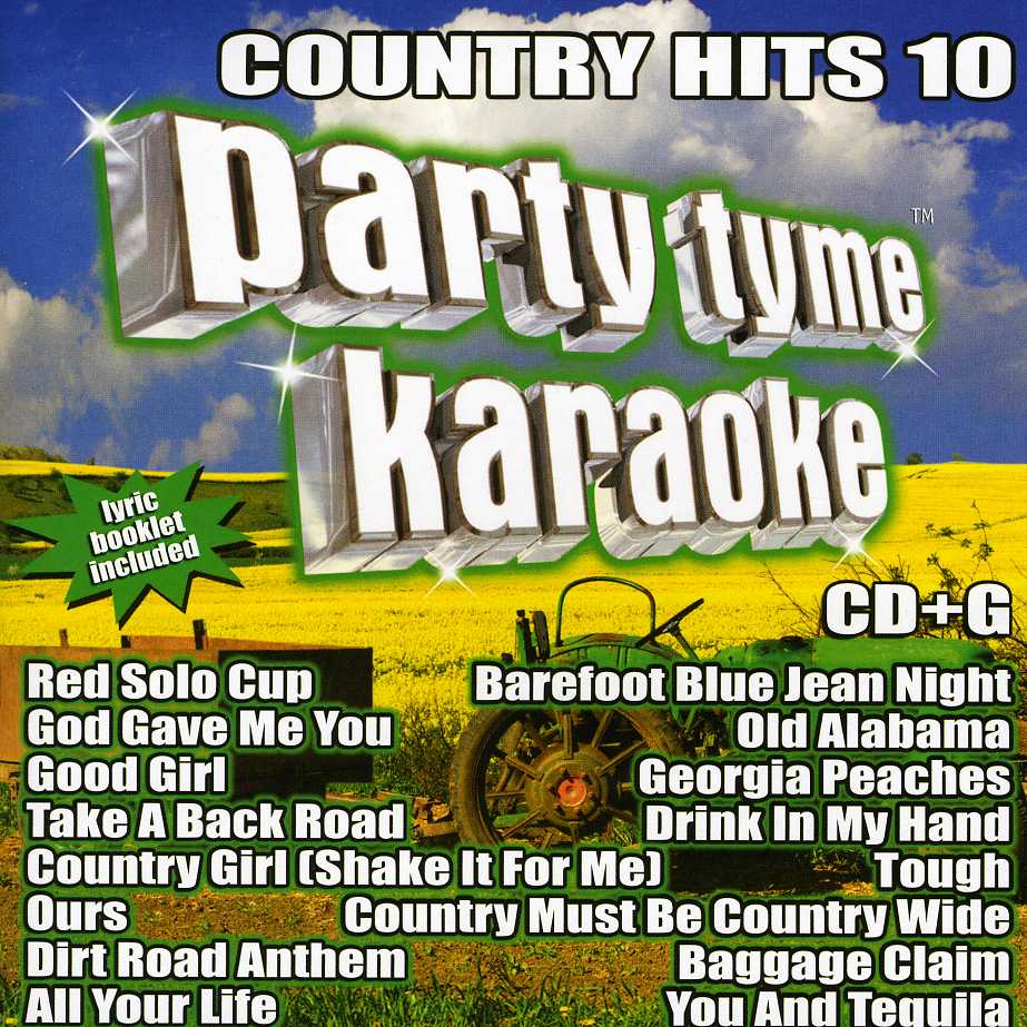 PARTY TYME KARAOKE: COUNTRY HITS 10 / VARIOUS