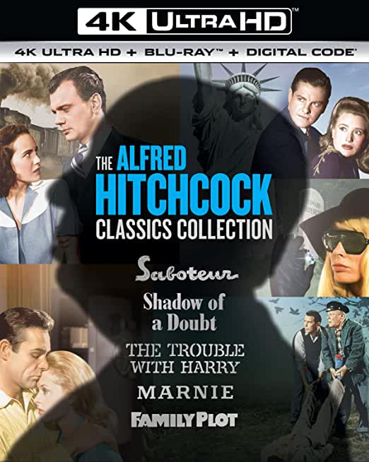 ALFRED HITCHCOCK CLASSICS COLLECTION (4K) (BOX)