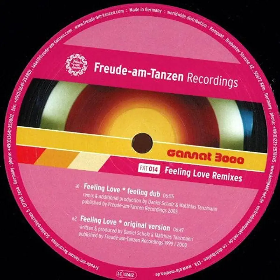 FEELING LOVE REMIXES (EP) (RMXS)