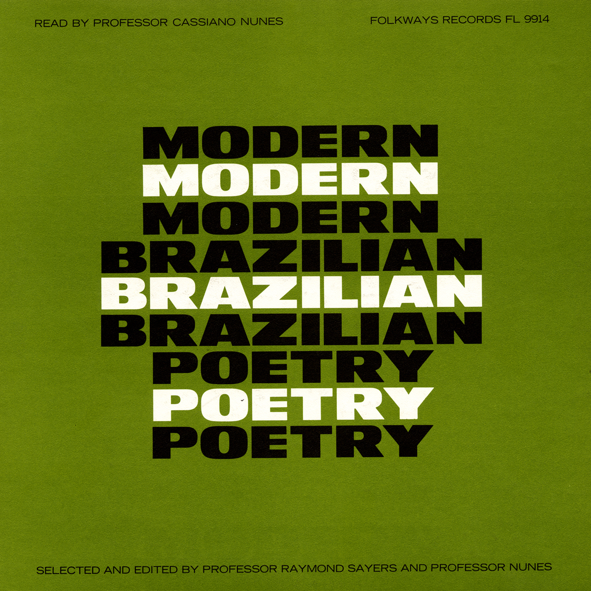 MODERN BRAZILIAN POETRY: READ BY PROFESSOR
