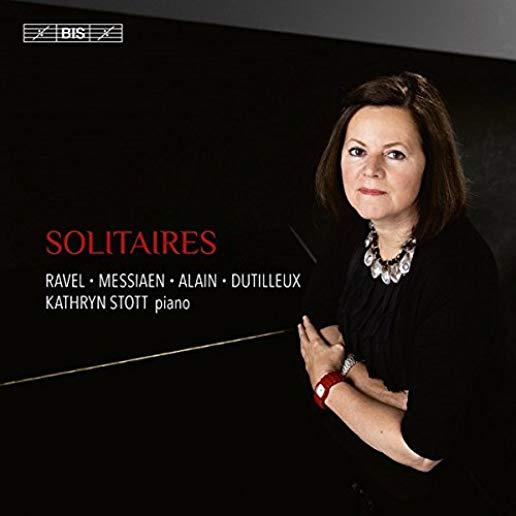 SOLITAIRES - FRENCH WORKS FOR SOLO PIANO (HYBR)