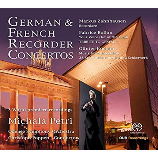 GERMAN & FRENCH RECORDER CONCERTOS