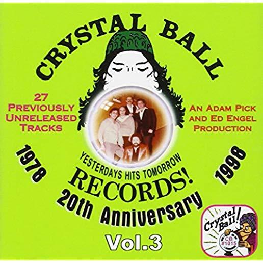 CRYSTAL BALL RECORDS 20TH ANNIVERSARY 3 / VARIOUS