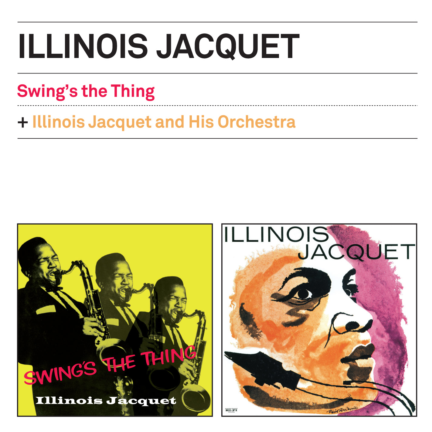 SWING'S THE THING / ILLINOIS JACQUET & HIS ORCH