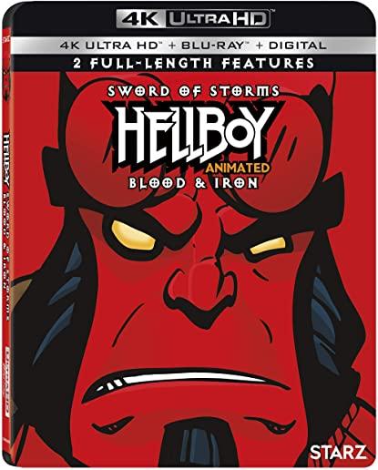 HELLBOY ANIMATED DOUBLE FEATURE (4K) (WBR) (2PK)