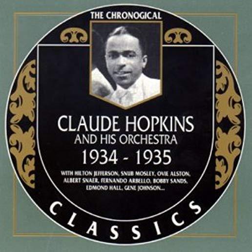 CLAUDE HOPKINS & HIS ORCHESTRA 1934-35