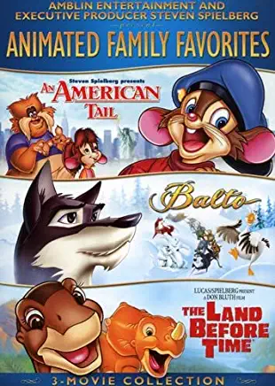 ANIMATED FAMILY FAVORITES 3-MOVIE COLLECTION (2PC)