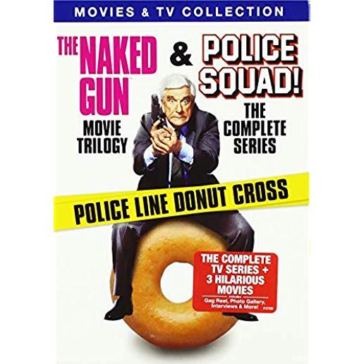 POLICE SQUAD TV & MOVIE COLLECTION (4PC) / (BOX)