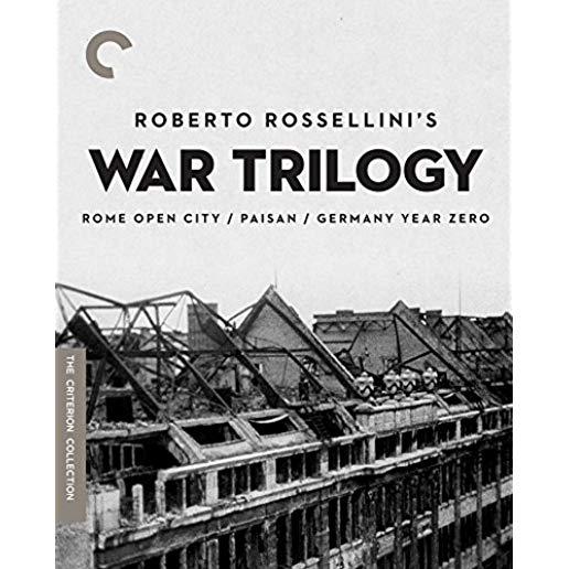 ROBERTO ROSSELLINI'S WAR TRILOGY/BD (3PC)
