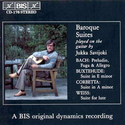 BAROQUE SUITES PLAYS ON THE GUITAR / VARIOUS