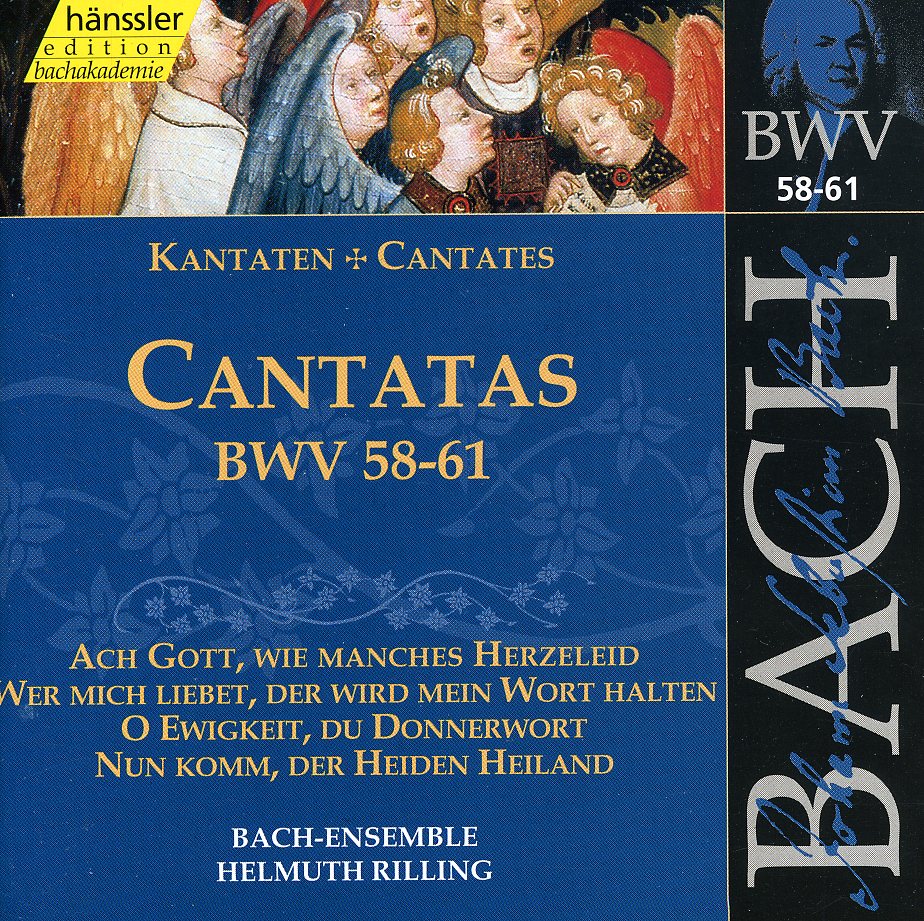 SACRED CANTATAS BWV 58-61