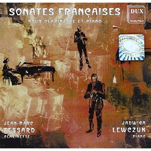 SONATES FRANCAISES POUR CLARINETTE ET PIANO