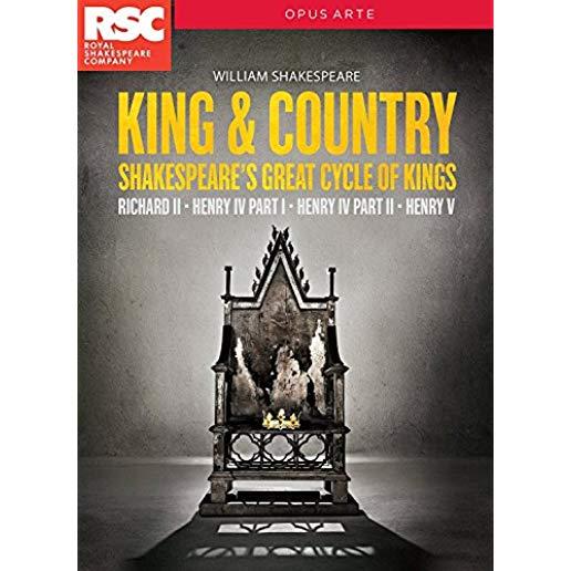 SHAKESPEARE: KING & COUNTRY (4PC) / (BOX)