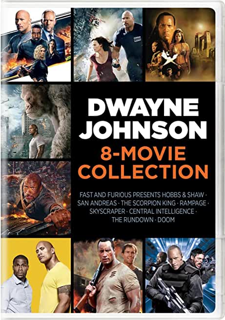 DWAYNE JOHNSON 8-MOVIE COLLECTION (8PC) / (BOX)