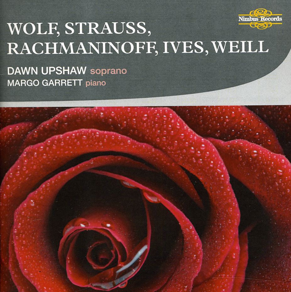 SINGS WOLF STRAUSS RACHMANINOFF IVES & WEILL