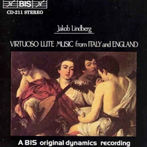 VIRTUOSO LUTE MUSIC FROM ITALY & ENGLAND / VARIOUS