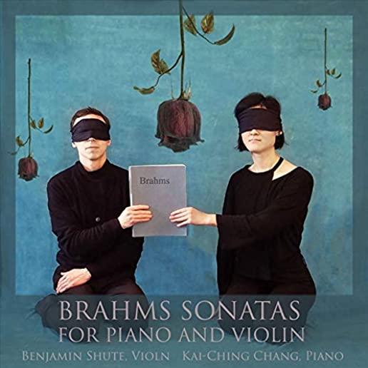 BRAHMS SONATAS FOR PIANO & VIOLIN (CDRP)
