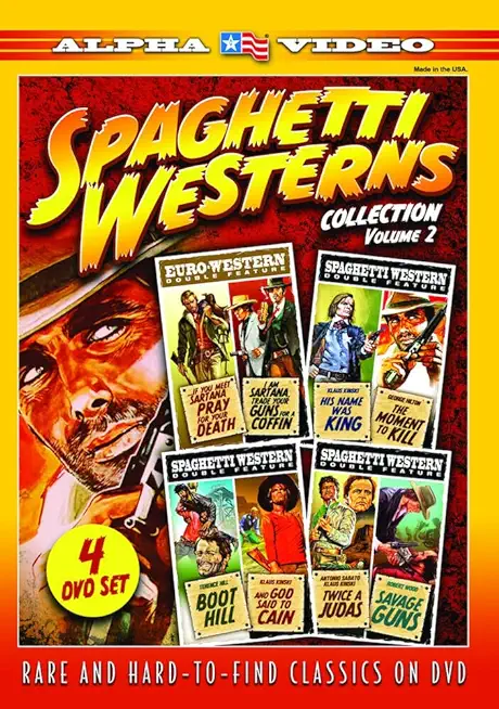 SPAGHETTI WESTERNS COLLECTION 2 (4PC) / (MOD)
