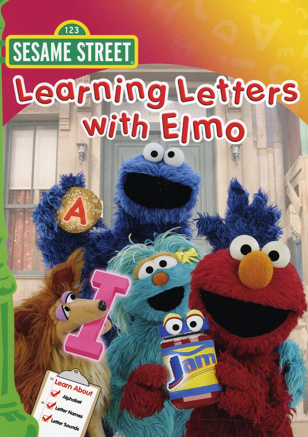 LEARNING LETTERS WITH ELMO / (DOL SUB)