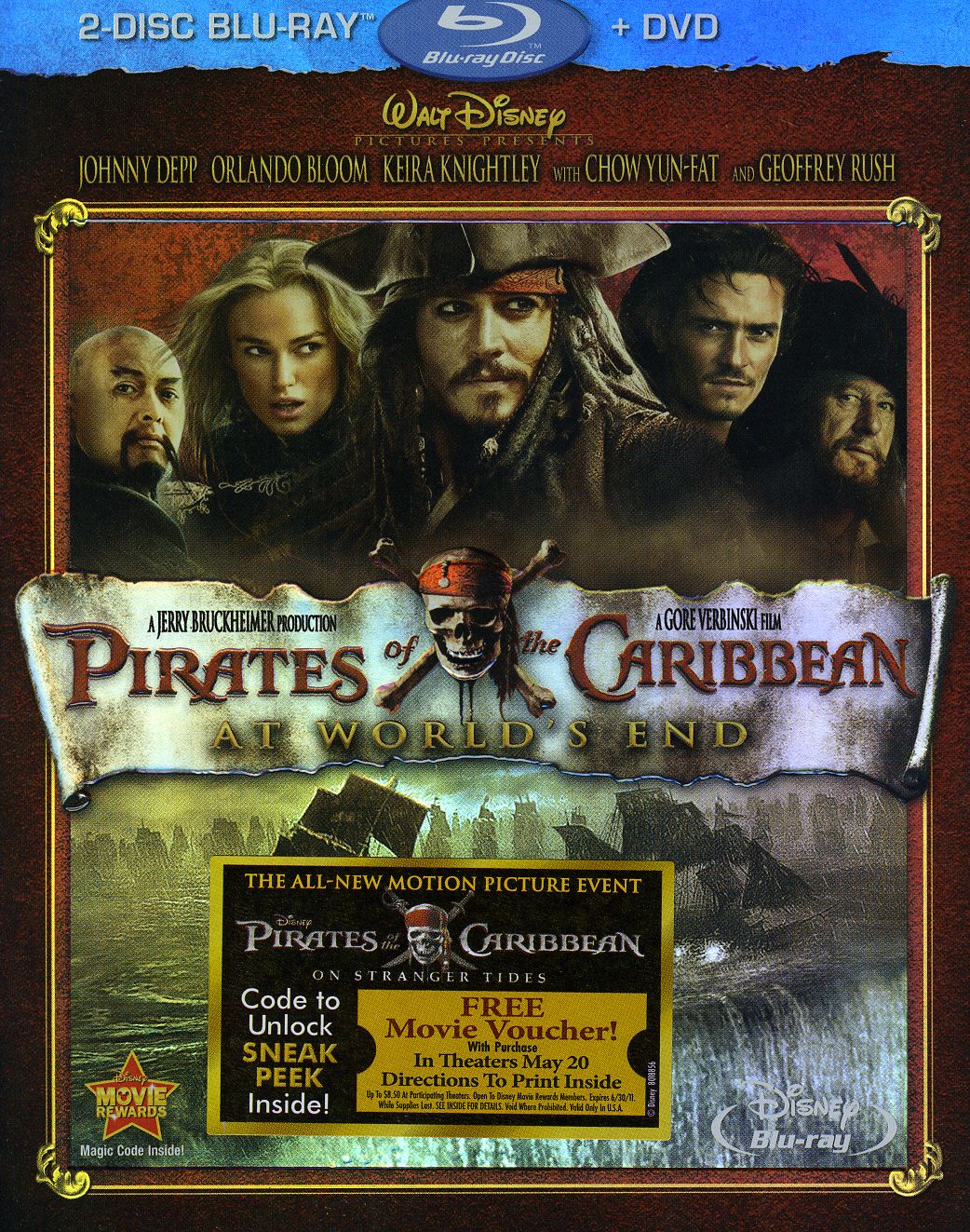 PIRATES OF THE CARIBBEAN: AT WORLD'S END (3PC)