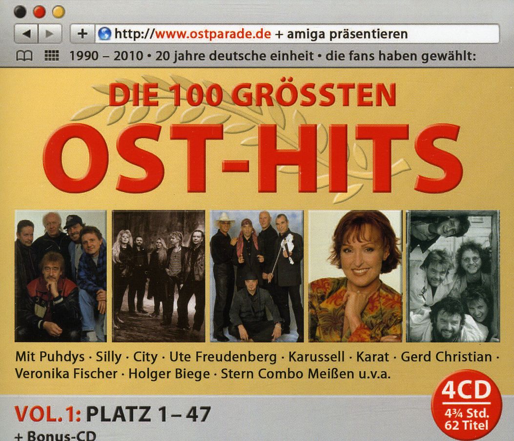 100 GROSSTEN OST HITS 1 / VARIOUS (GER)