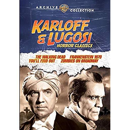 KARLOFF & LUGOSI HORROR CLASSICS (2PC) / (FULL)