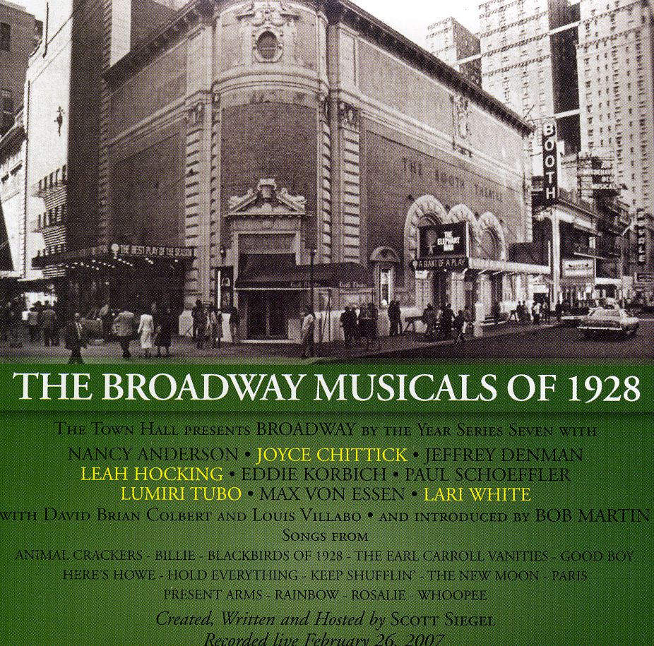BROADWAY MUSICALS OF 1928 / O.S.T.