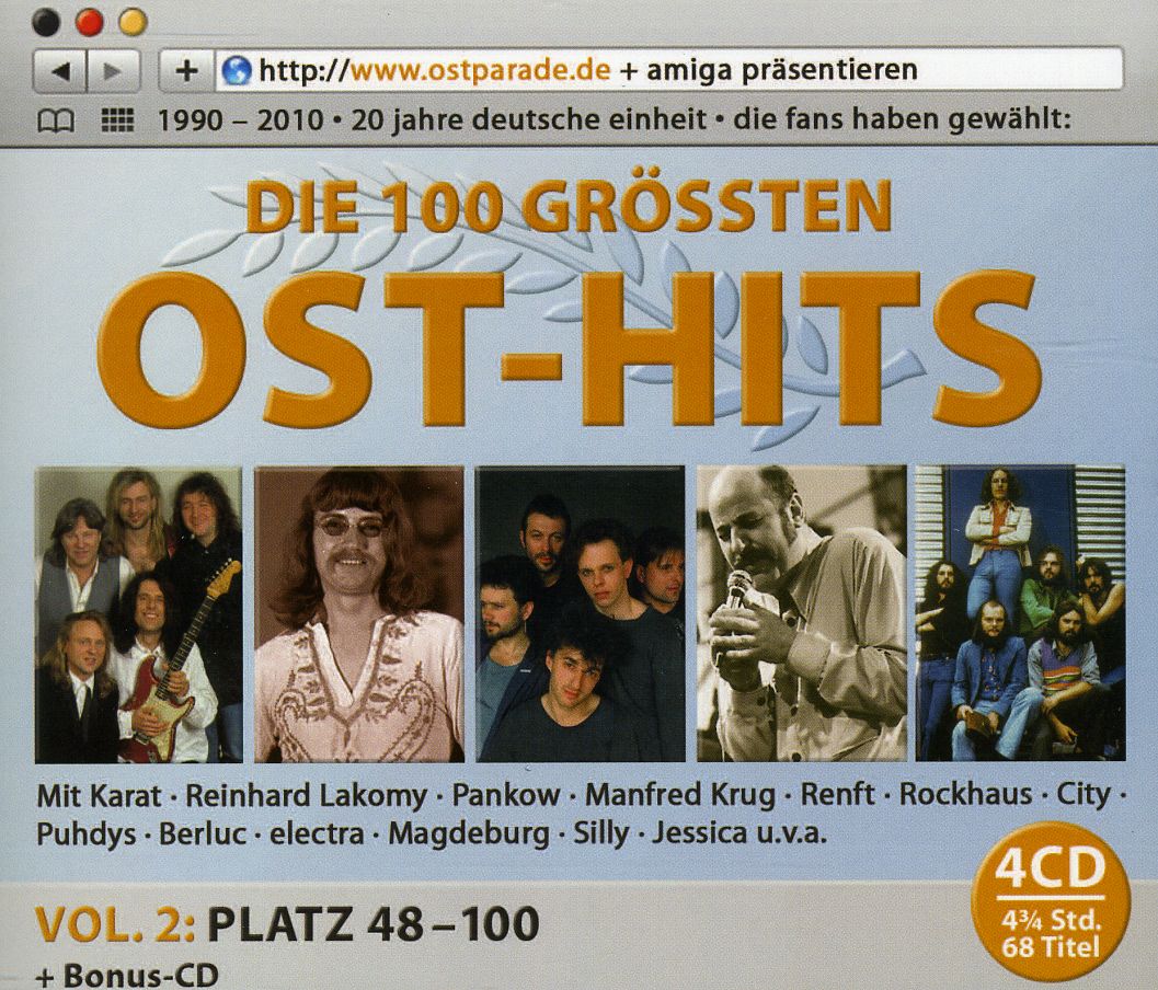 100 GROSSTEN OST HITS 2 / VARIOUS (GER)